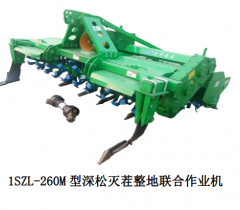 联合整地机 现代耕整地机械的高效选择
